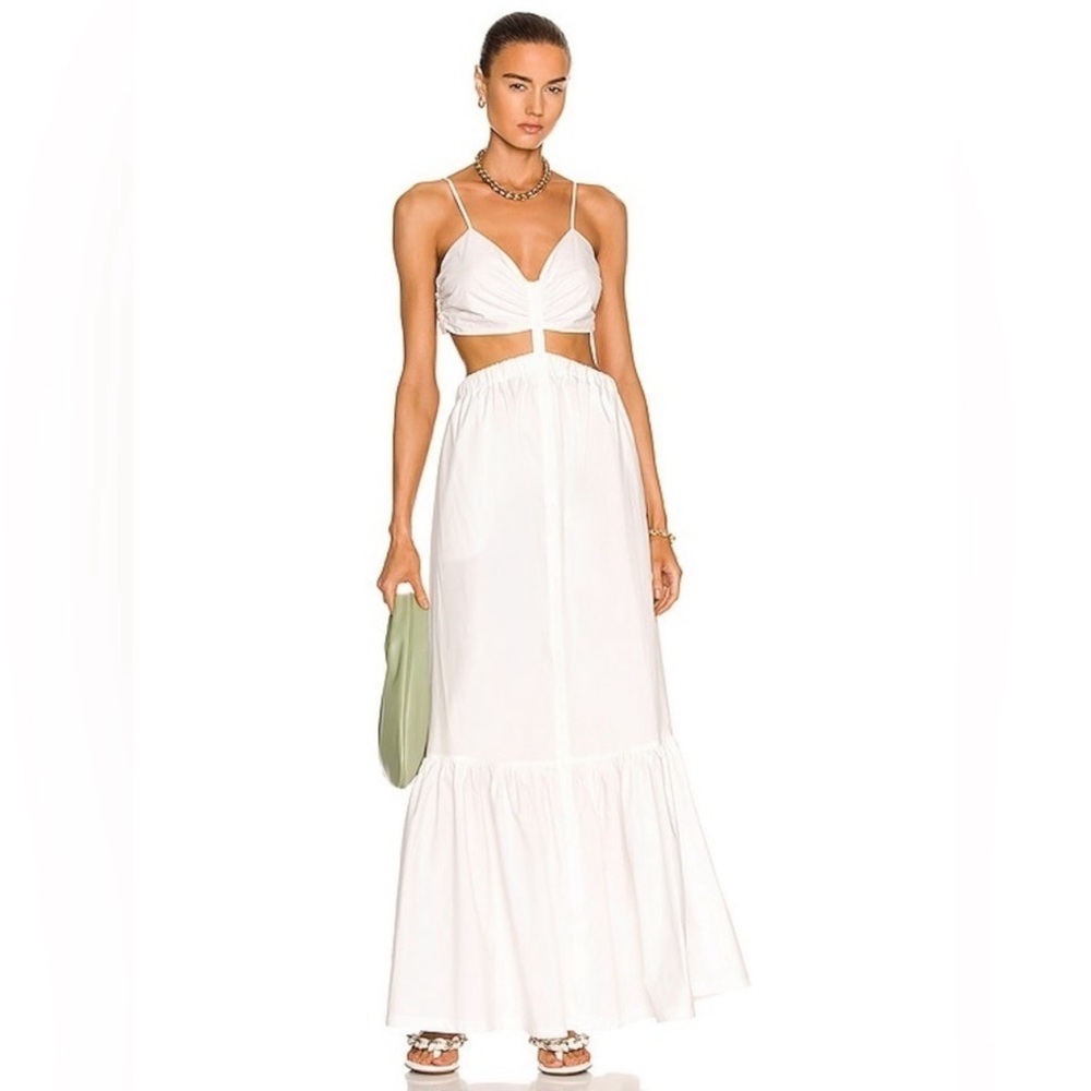 Jonathan Simkhai Kennedi Cutout Maxi Dress